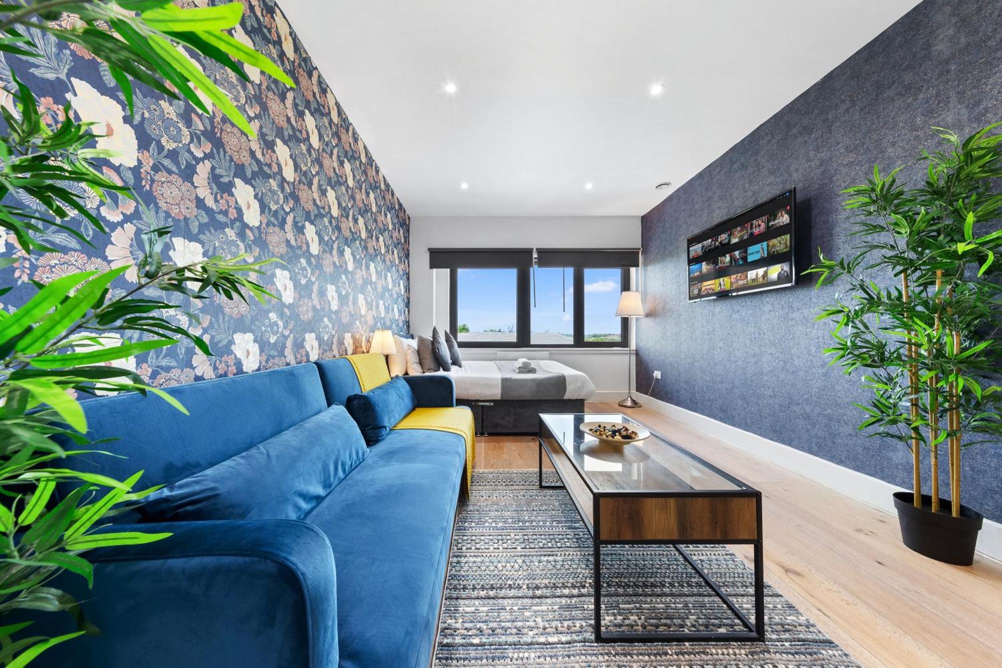 Modern One Bedroom Flat - Sleeps 5 -Near Heathrow - London Ub3 Exterior photo