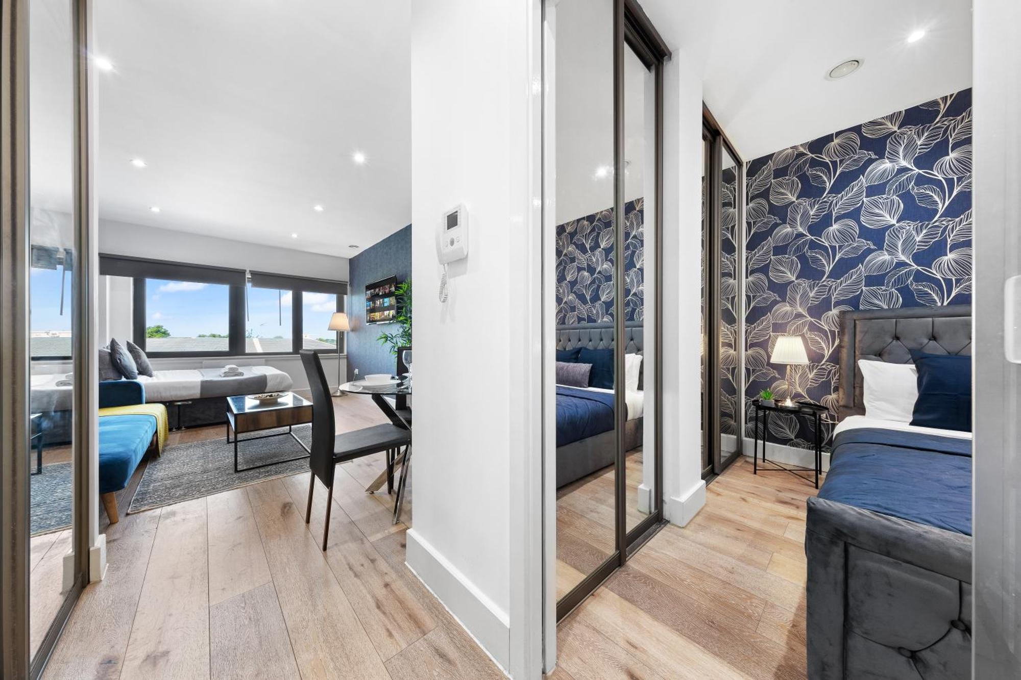 Modern One Bedroom Flat - Sleeps 5 -Near Heathrow - London Ub3 Exterior photo