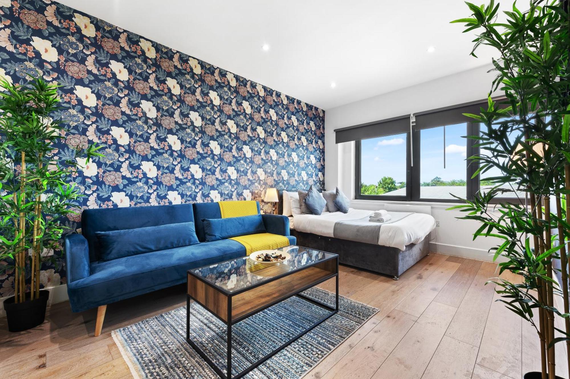 Modern One Bedroom Flat - Sleeps 5 -Near Heathrow - London Ub3 Exterior photo